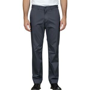 Mexx Men's Gray Striped Pants Regular Fit In A Cotton-Blend Material - Size M